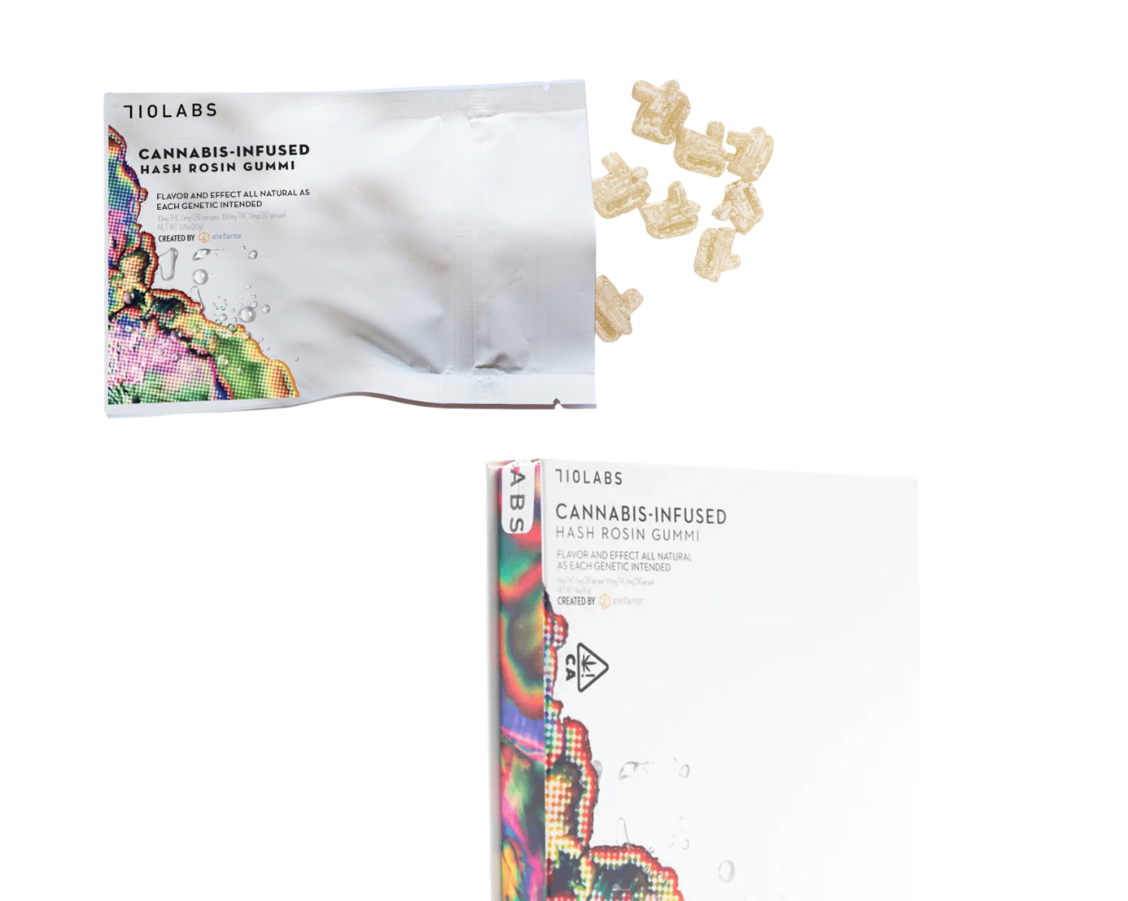 710 Labs Cannabis Infused Hash Rosin Gummi