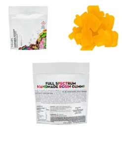 hash rosin infused gummies